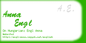 anna engl business card